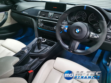 BMW F33 F83 CONVERTIBLE PERFORMANCE STYLE INTERIOR TRIM SET - 3D CARBON - WRAPPING SERVICE