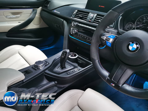 BMW F33 F83 CONVERTIBLE PERFORMANCE STYLE INTERIOR TRIM SET - 3D CARBON - WRAPPING SERVICE