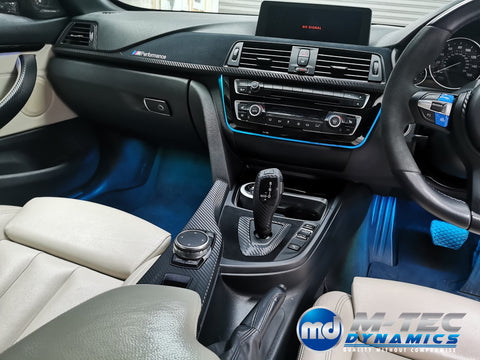 BMW F33 F83 CONVERTIBLE PERFORMANCE STYLE INTERIOR TRIM SET - 3D CARBON - WRAPPING SERVICE