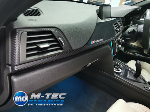 BMW F33 F83 CONVERTIBLE PERFORMANCE STYLE INTERIOR TRIM SET - 3D CARBON - WRAPPING SERVICE