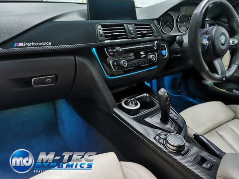 BMW F33 F83 CONVERTIBLE PERFORMANCE STYLE INTERIOR TRIM SET - 3D CARBON - WRAPPING SERVICE