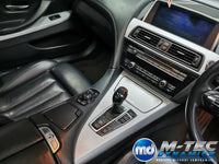 WRAPPING SERVICE - BMW 6-SERIES F06 INTERIOR TRIM SET - SILVER 4D CARBON