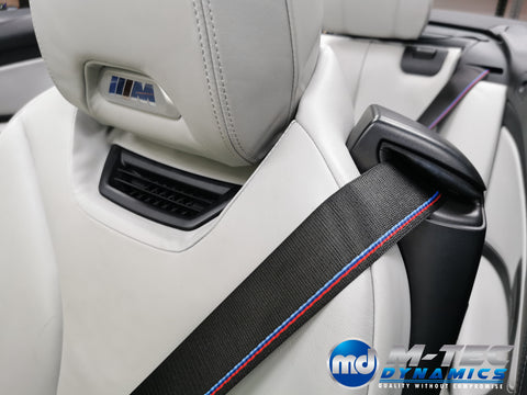 BMW 2-SERIES F23 CONVERTIBLE COMPETITION STYLE SEAT BELTS - REMOVAL, RE-WEB & REFIT SERVICE