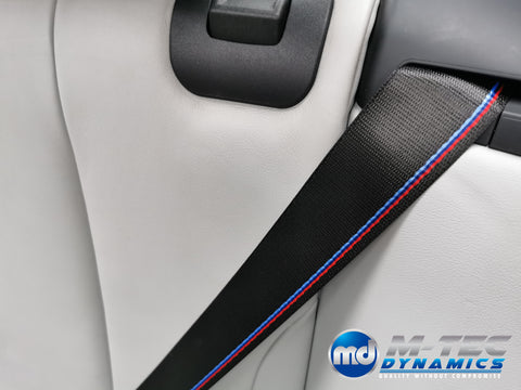 BMW 4-SERIES F33 / F83 M4 CONVERTIBLE COMPETITION STYLE SEAT BELTS - REMOVAL, RE-WEB & REFIT SERVICE