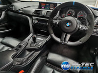 WRAPPING SERVICE - BMW F80 M3 / F82 F83 M4 INTERIOR TRIM SET - 3D CARBON