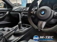 WRAPPING SERVICE - BMW F3X INTERIOR TRIM SET - PERFORMANCE STYLE / TEXTURED CARBON (F30 F31 F32 F33 F36)