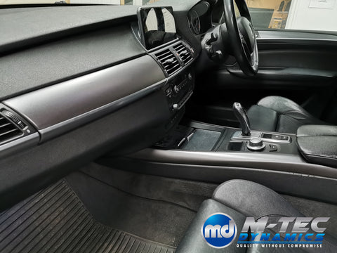 BMW X5 E70 / X6 E71 INTERIOR WRAPPING SERVICE - 3M 2080 GREY