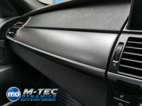 BMW X5 E70 / X6 E71 INTERIOR WRAPPING SERVICE - SHADOW MATT GREY