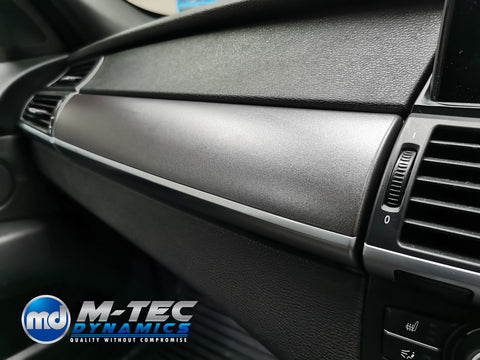 BMW X5 E70 / X6 E71 INTERIOR WRAPPING SERVICE - 3M 2080 GREY