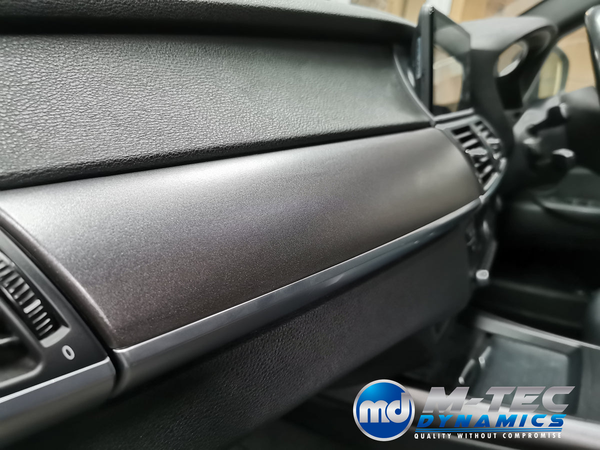 BMW X5 E70 / X6 E71 INTERIOR WRAPPING SERVICE - SHADOW MATT GREY