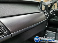 BMW X5 E70 / X6 E71 INTERIOR WRAPPING SERVICE - SHADOW MATT GREY