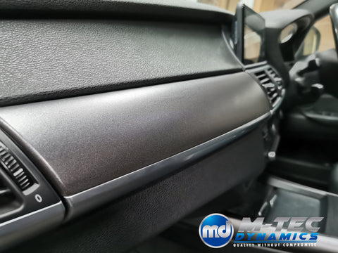 BMW X5 E70 / X6 E71 INTERIOR WRAPPING SERVICE - 3M 2080 GREY