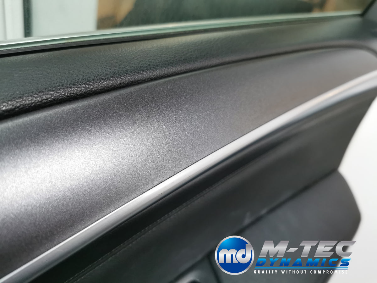 BMW X5 E70 / X6 E71 INTERIOR WRAPPING SERVICE - SHADOW MATT GREY