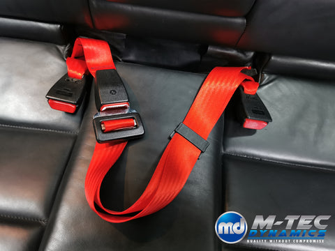 BMW E46 COUPE (M3) CUSTOM CARBON INTERIOR TRIM SET & SEAT BELT PACKAGE