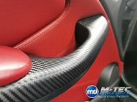 REMOVAL, WRAP & REFIT SERVICE - BMW E46 COUPE / CONVERTIBLE INTERIOR TRIM SET - 3D CARBON
