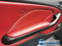REMOVAL, WRAP & REFIT SERVICE - BMW E46 COUPE / CONVERTIBLE INTERIOR TRIM SET - 3D CARBON