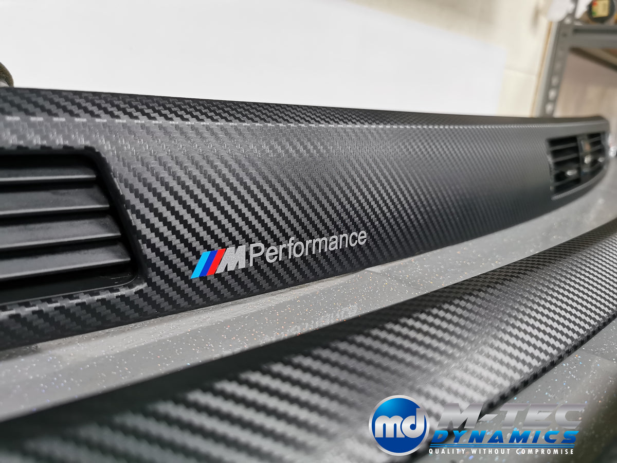 BMW E92 COUPE INTERIOR TRIM SET - BLACK 3D CARBON - CIC LCI I-DRIVE
