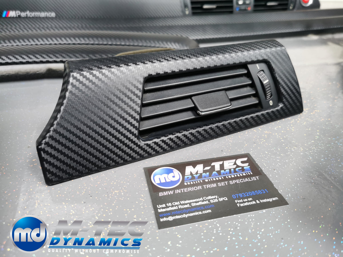 BMW E92 COUPE INTERIOR TRIM SET - BLACK 3D CARBON - CIC LCI I-DRIVE