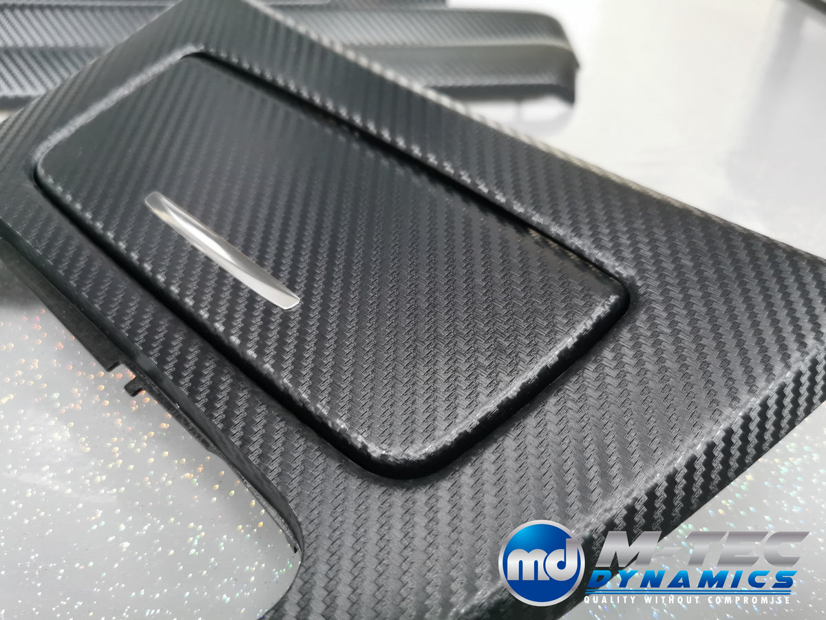 BMW E92 COUPE INTERIOR TRIM SET - BLACK 3D CARBON - CIC LCI I-DRIVE
