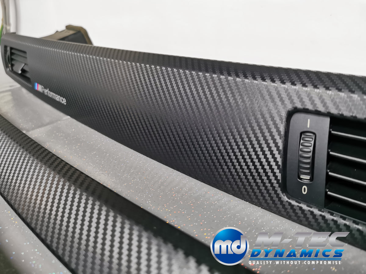 BMW E92 COUPE INTERIOR TRIM SET - BLACK 3D CARBON - CIC LCI I-DRIVE