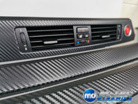 BMW E92 COUPE INTERIOR TRIM SET - BLACK 3D CARBON - CIC LCI I-DRIVE