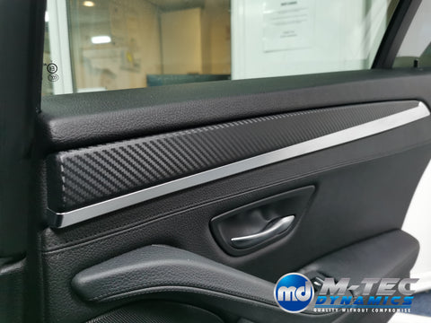 WRAPPING SERVICE - BMW F10 F11 INTERIOR TRIM SET - 3D CARBON