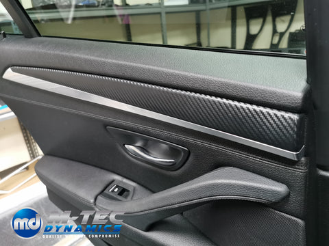 WRAPPING SERVICE - BMW F10 F11 INTERIOR TRIM SET - 3D CARBON