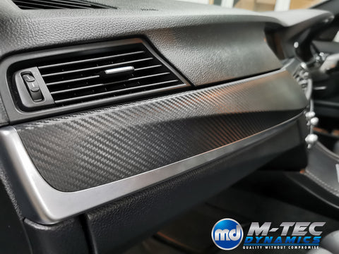 WRAPPING SERVICE - BMW F10 F11 INTERIOR TRIM SET - 3D CARBON