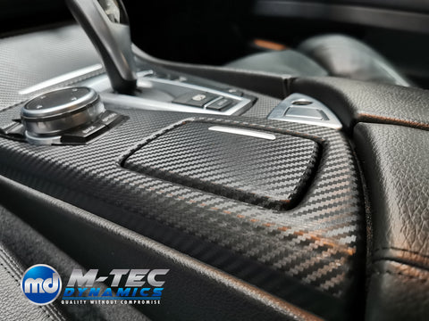 WRAPPING SERVICE - BMW F10 F11 INTERIOR TRIM SET - 3D CARBON