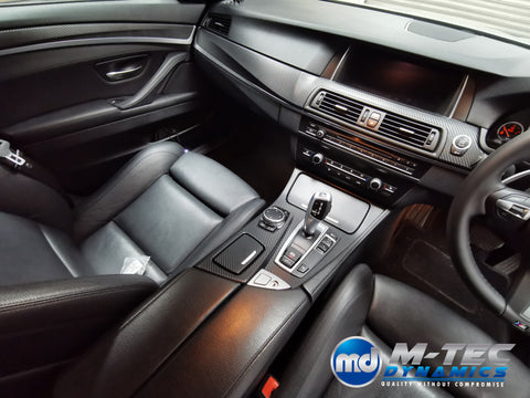 WRAPPING SERVICE - BMW F10 F11 INTERIOR TRIM SET - 3D CARBON