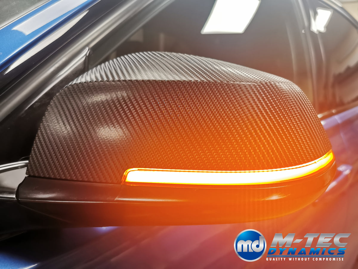 BMW DYNAMIC SEQUENTIAL LED MIRROR INDICATORS - SUPPLY & FITTING SERVICE - 1/2/3/4/5/6 SERIES F2X F3X F1X