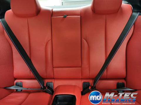 BMW F30 F31 F32 INTERIOR TRIM SET & SEAT BELT PACKAGE (COMPETITION) - DEEP TEXTURED GLOSSY CARBON (MTD-TEX)