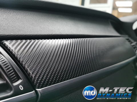 BMW X5 E70 INTERIOR WRAPPING SERVICE - 4D CARBON