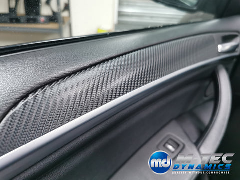 BMW X5 E70 INTERIOR WRAPPING SERVICE - 4D CARBON