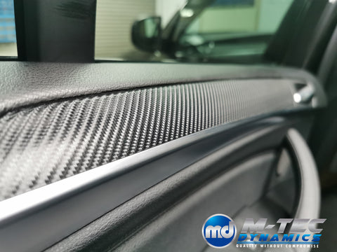 BMW X5 E70 INTERIOR WRAPPING SERVICE - 4D CARBON