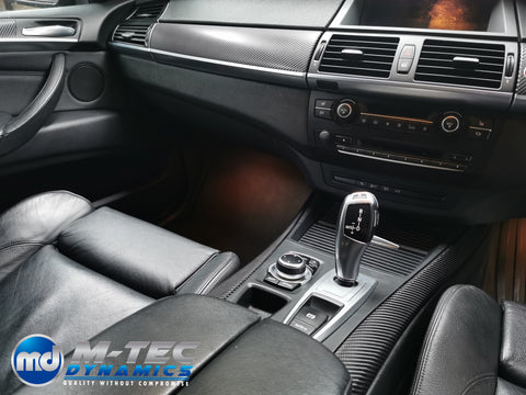 BMW X5 E70 INTERIOR WRAPPING SERVICE - 4D CARBON