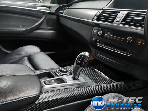 BMW X5 E70 INTERIOR WRAPPING SERVICE - 4D CARBON