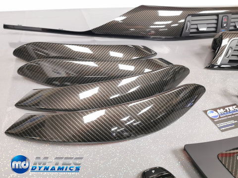 WRAPPING SERVICE - BMW F3X INTERIOR TRIM SET - HIGH GLOSS CARBON (MTD-HG) - F30 F31 F32 F33 F36