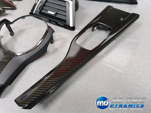 WRAPPING SERVICE - BMW F3X INTERIOR TRIM SET - HIGH GLOSS CARBON (MTD-HG) - F30 F31 F32 F33 F36