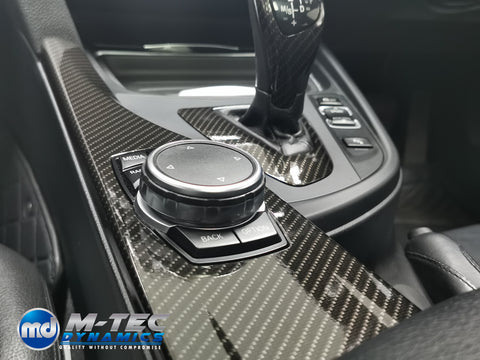 WRAPPING SERVICE - BMW F3X INTERIOR TRIM SET - HIGH GLOSS CARBON (MTD-HG) - F30 F31 F32 F33 F36