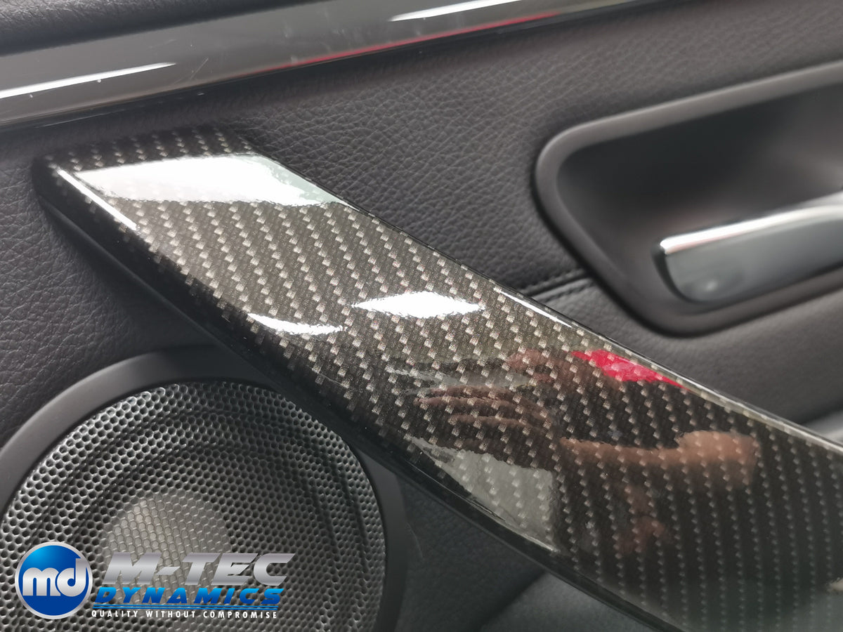 WRAPPING SERVICE - BMW F3X INTERIOR TRIM SET - HIGH GLOSS CARBON - (F30 F31 F32 F33 F36)
