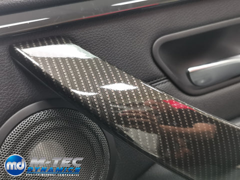 WRAPPING SERVICE - BMW F3X INTERIOR TRIM SET - HIGH GLOSS CARBON (MTD-HG) - F30 F31 F32 F33 F36