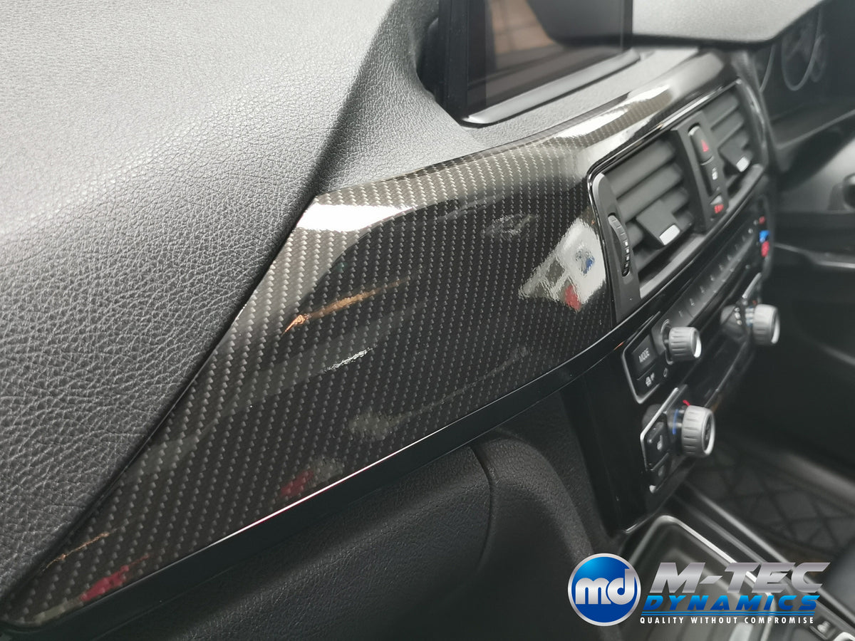 WRAPPING SERVICE - BMW F3X INTERIOR TRIM SET - HIGH GLOSS CARBON - (F30 F31 F32 F33 F36)