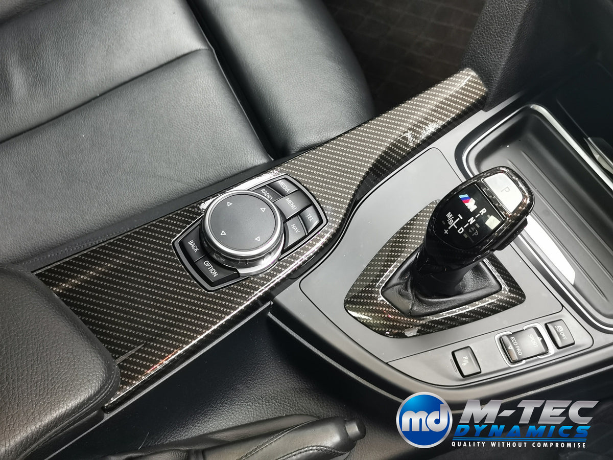 WRAPPING SERVICE - BMW F3X INTERIOR TRIM SET - HIGH GLOSS CARBON - (F30 F31 F32 F33 F36)