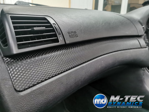 BMW E46 CARBON CUBE REFURB SERVICE FULL TRIM SET