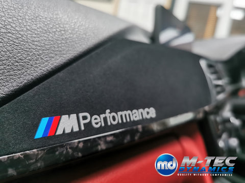 WRAPPING SERVICE - BMW F3X INTERIOR TRIM SET 3M FORGED CARBON / ALCANTARA (CUSTOM) F30 F31 F32 F33 F36