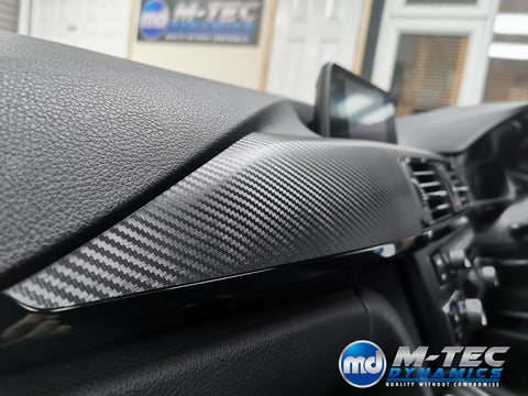 WRAPPING SERVICE - BMW F30 F32 INTERIOR TRIM SET - 3D CARBON