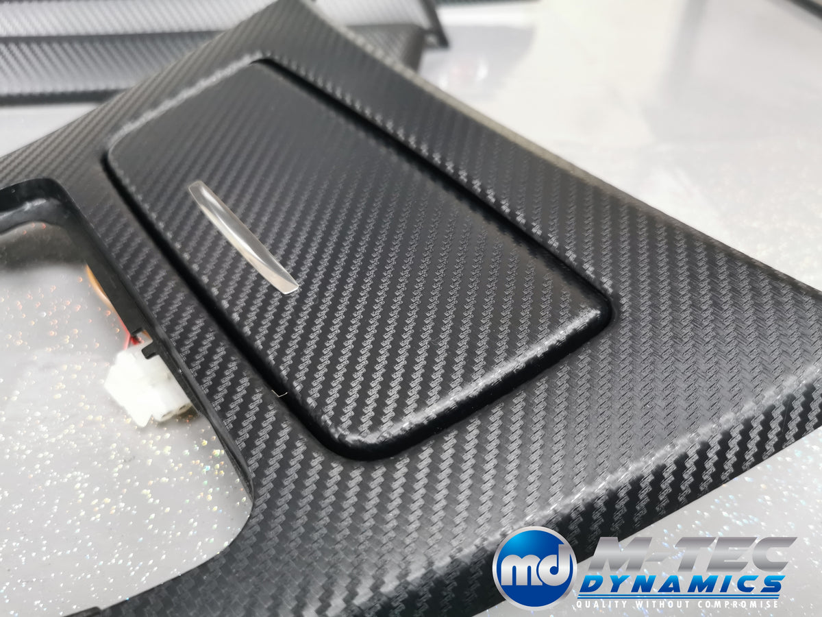 BMW E90 E91  INTERIOR TRIM SET - BLACK 3D CARBON - CIC LCI I-DRIVE