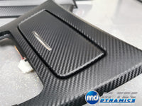 BMW E90 E91  INTERIOR TRIM SET - BLACK 3D CARBON - CIC LCI I-DRIVE