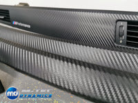 BMW E90 E91  INTERIOR TRIM SET - BLACK 3D CARBON - CIC LCI I-DRIVE